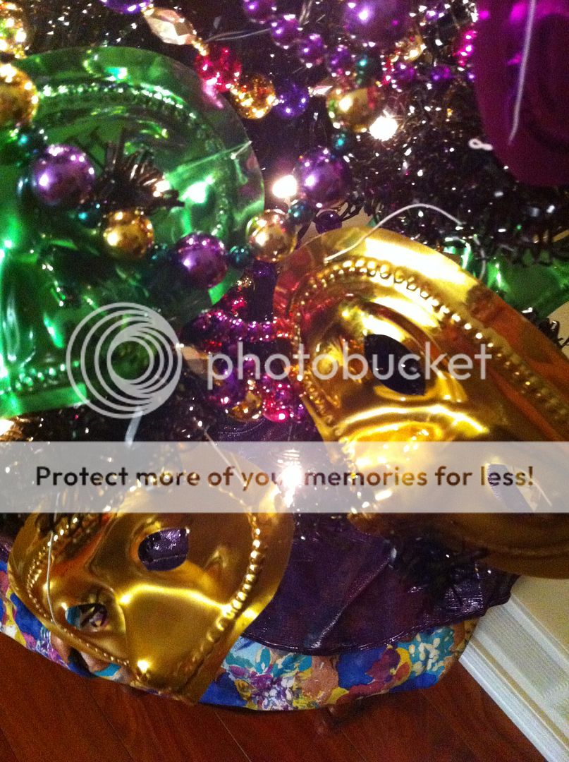 Kathe With An E Mardi Gras Decorating